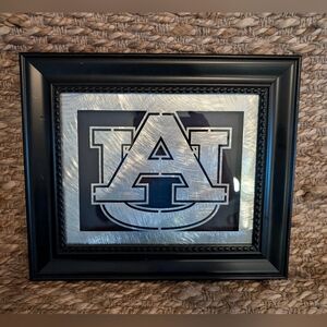 Auburn Tigers NCAA Laser Cut Framed Logo by Memory Company 11.5" x 13"